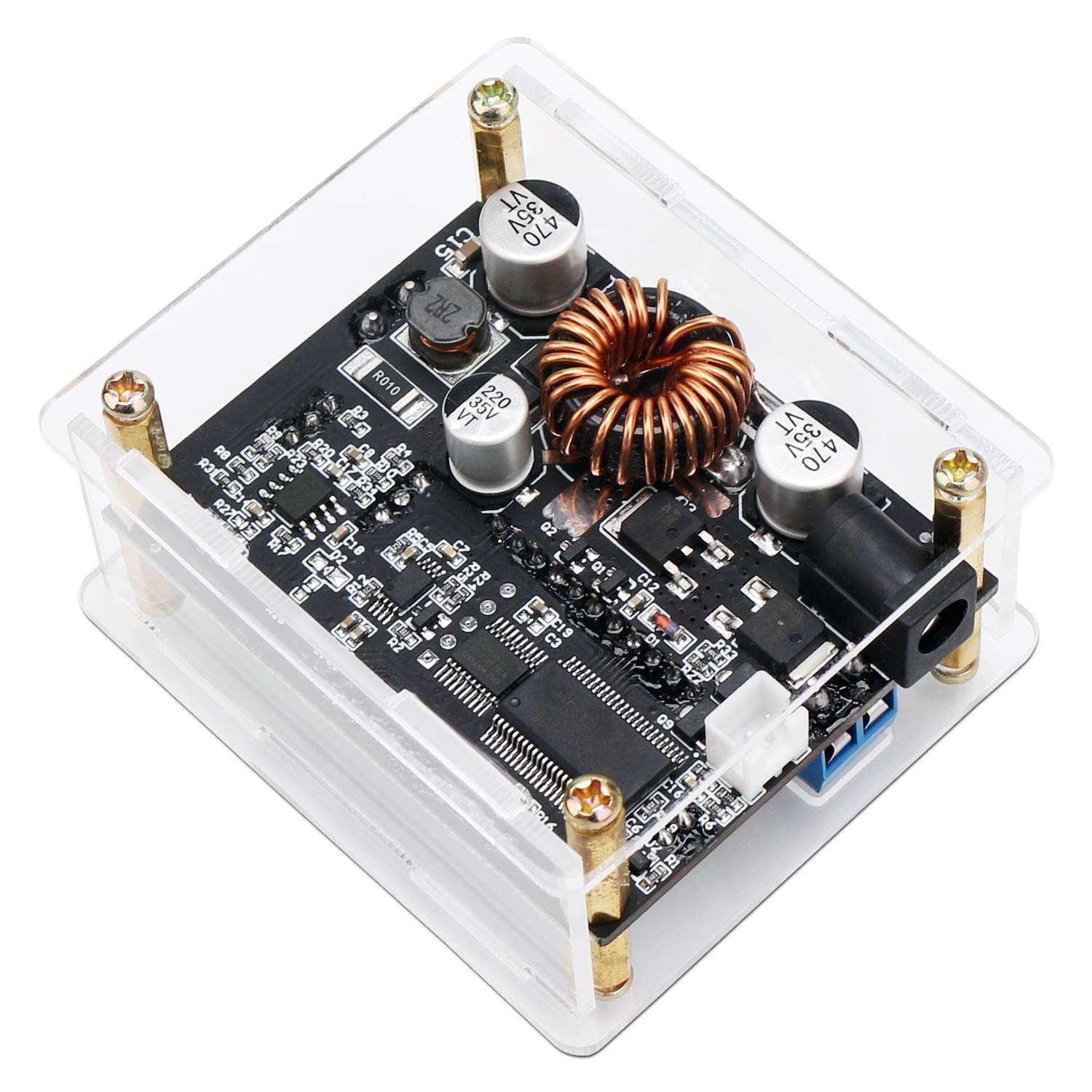 DROK Boost Buck Converter, DC 5.5-30V to 0.5-30V 5V 12V 24V Output Adjustable…