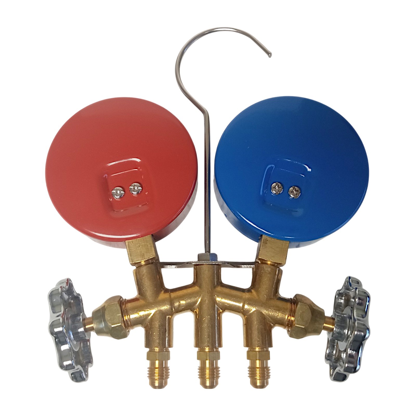 59103 Mastercool A/C HVAC Refrigeration Brass Bar Manifold R410A R404A R22