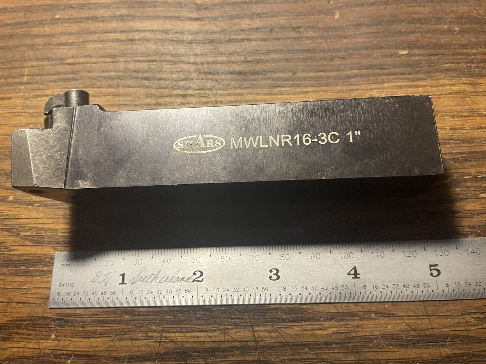 SHARS MWLNR16-3C 1″ Indexable Insert Tool Holder Industrial Lathe Part USA