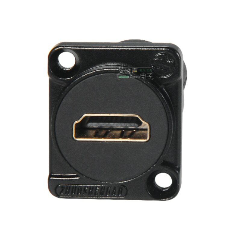 1Pcs D-type HDMI female to female signal stabilization module docking socket DIY