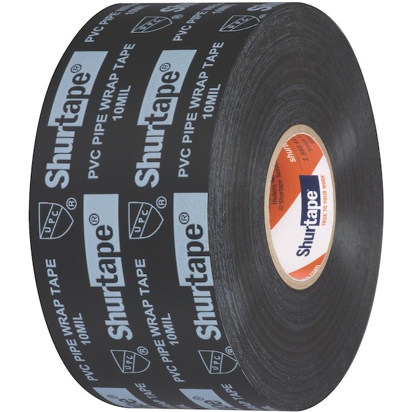 Shurtape Pw 100 Pipe Sealant Tape,Black,Pvc,1199″ L