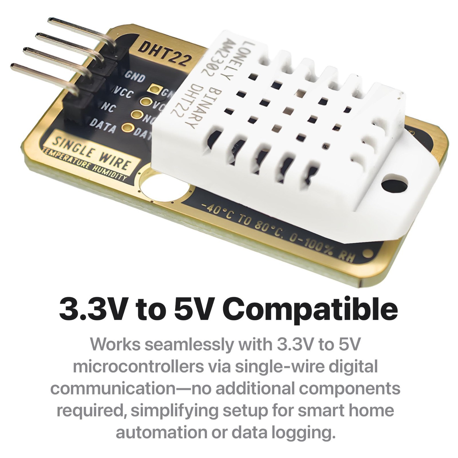 6pcs DHT22 DHT11 Digital Temperature Humidity Sensor Set for Arduino Raspberry P