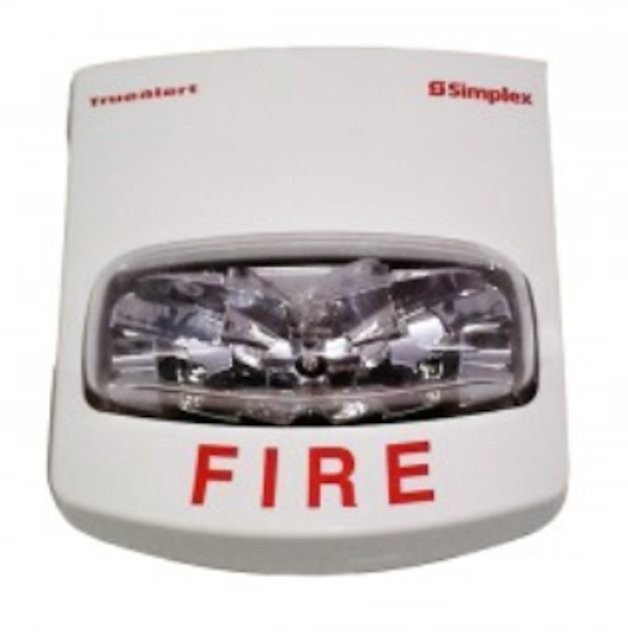 Simplex 4906-9103 Fire Alarm Strobe Wall White