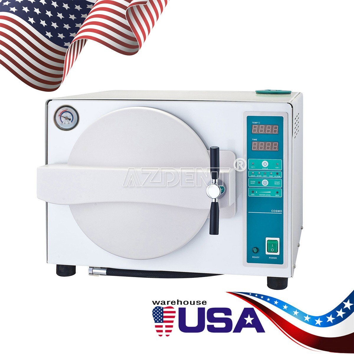 Woodpecker Dental DTE D5 LED Ultrasonic Piezo Scaler Cavitron with Tips Black