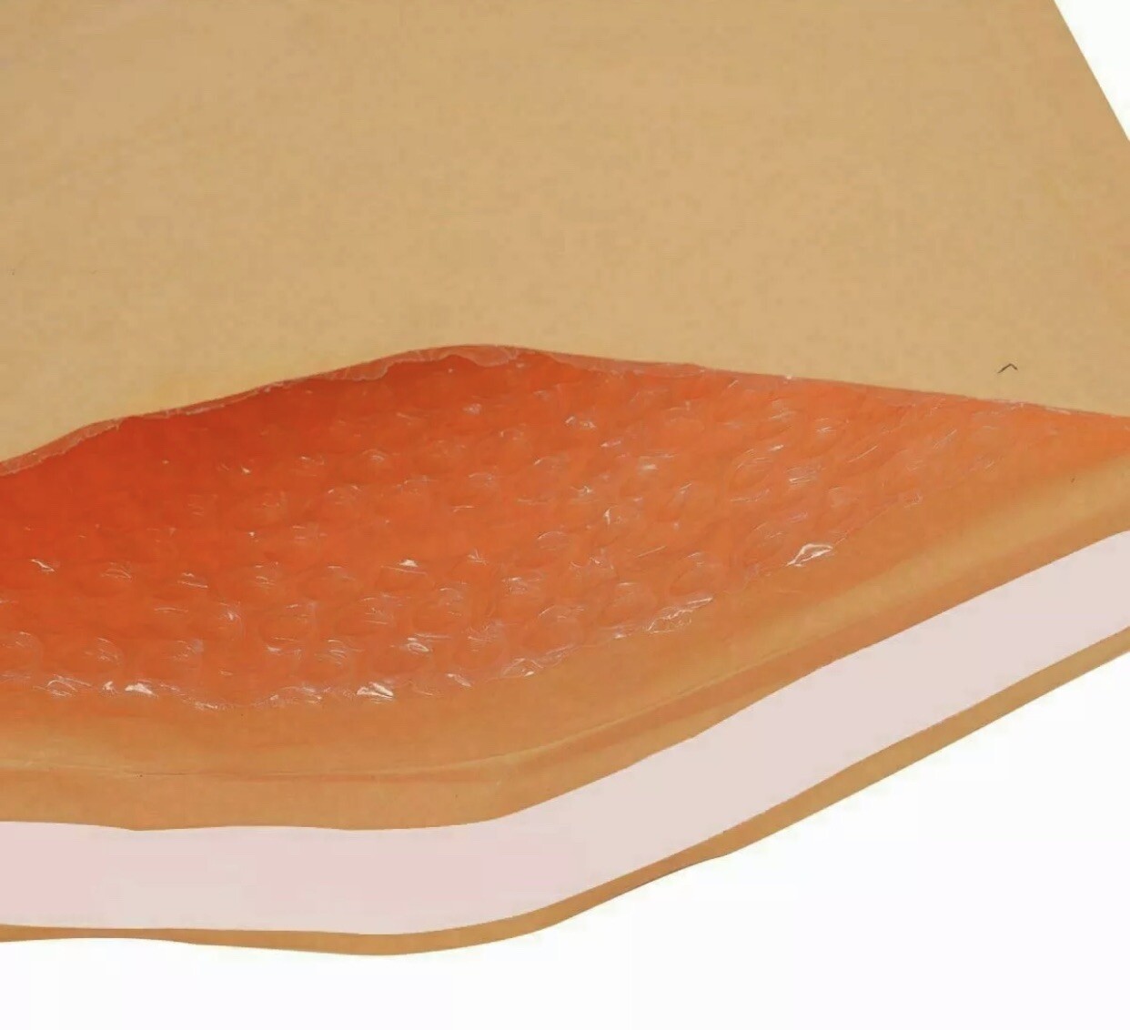 100 #3 8.5×14.5 ” Bubble – Lite ” Kraft Bubble Mailers Padded Envelopes Bags