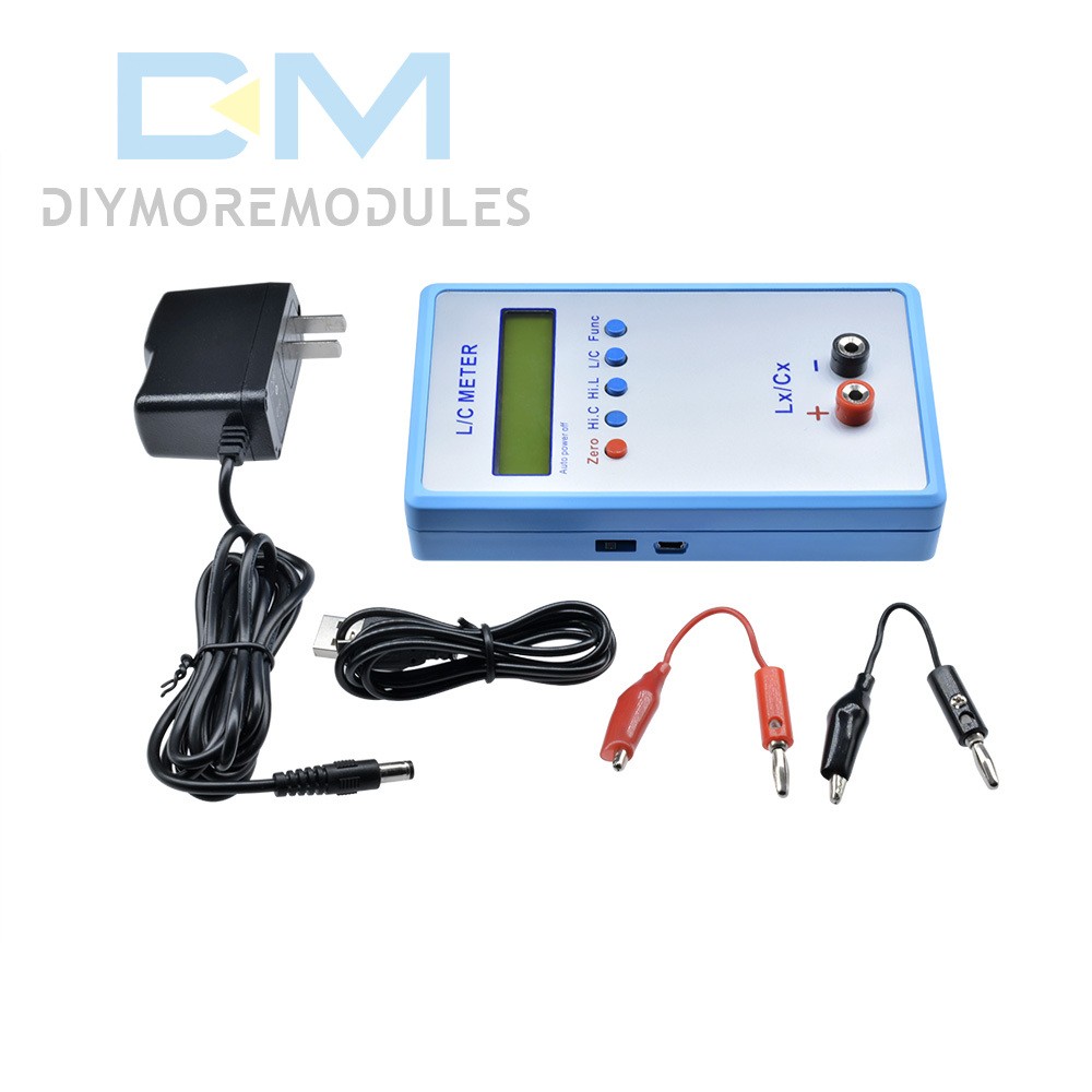 High Precision L/C Inductance Inductor Capacitance Multimeter Meter LC200A Tool