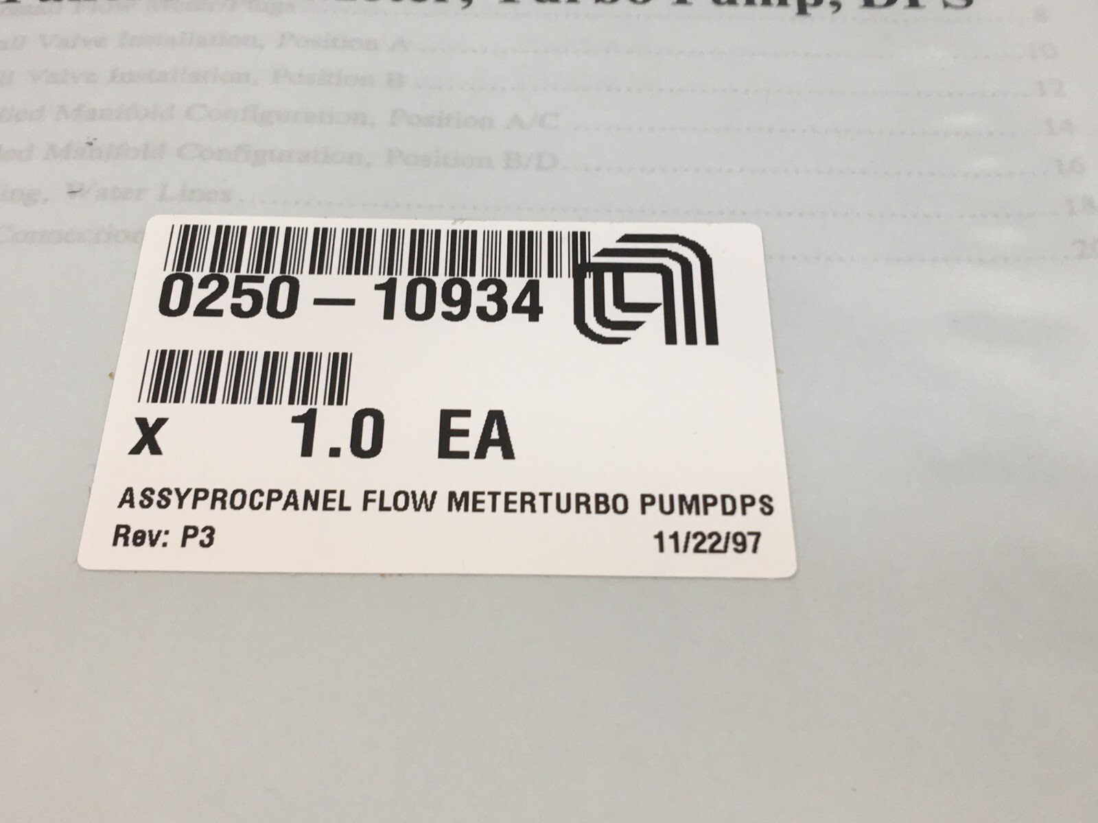 AMAT 0240-37532 Kit, Water Lines, Turbo Pump, DPS Chamber, 0250-10934, 159444