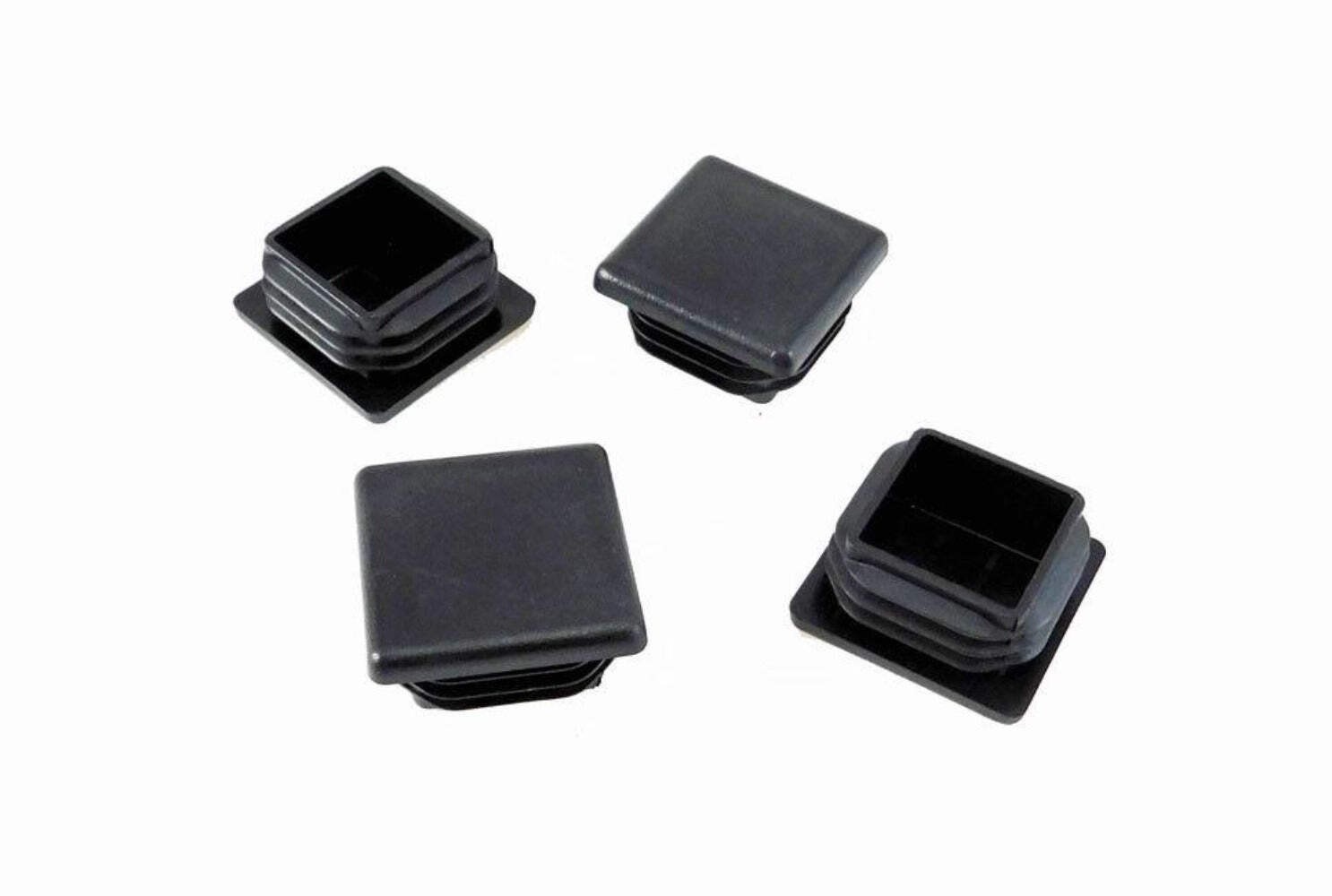 4 Pack 1-3/8″ OD (1.21″-1.3″ID) Square Tubing Plugs SQR-1 3/8-14-20