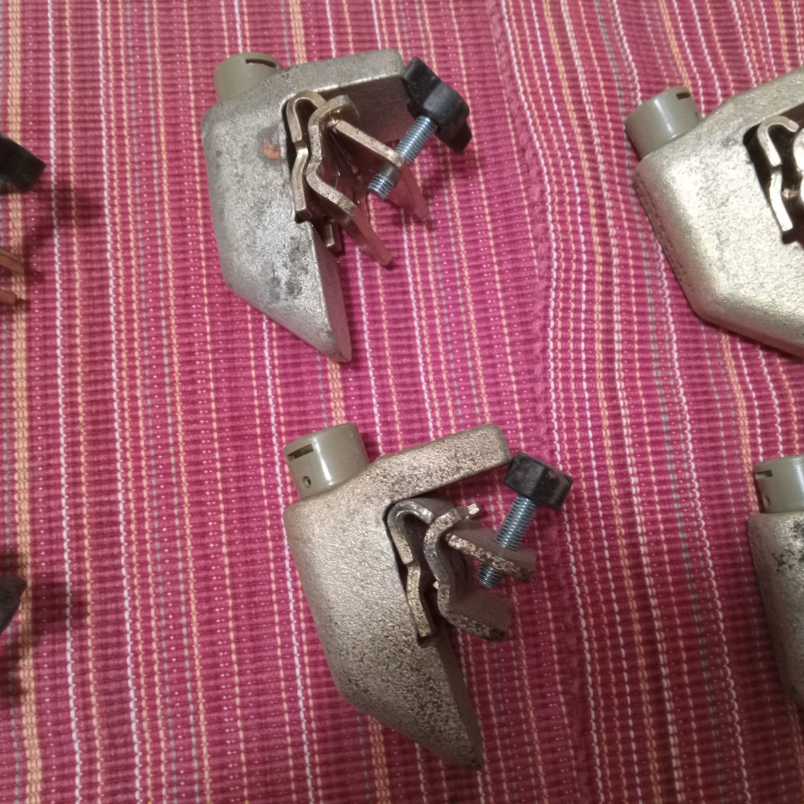 Inner-Tite Jiffy Lock Clamps Lot Of 7 Used