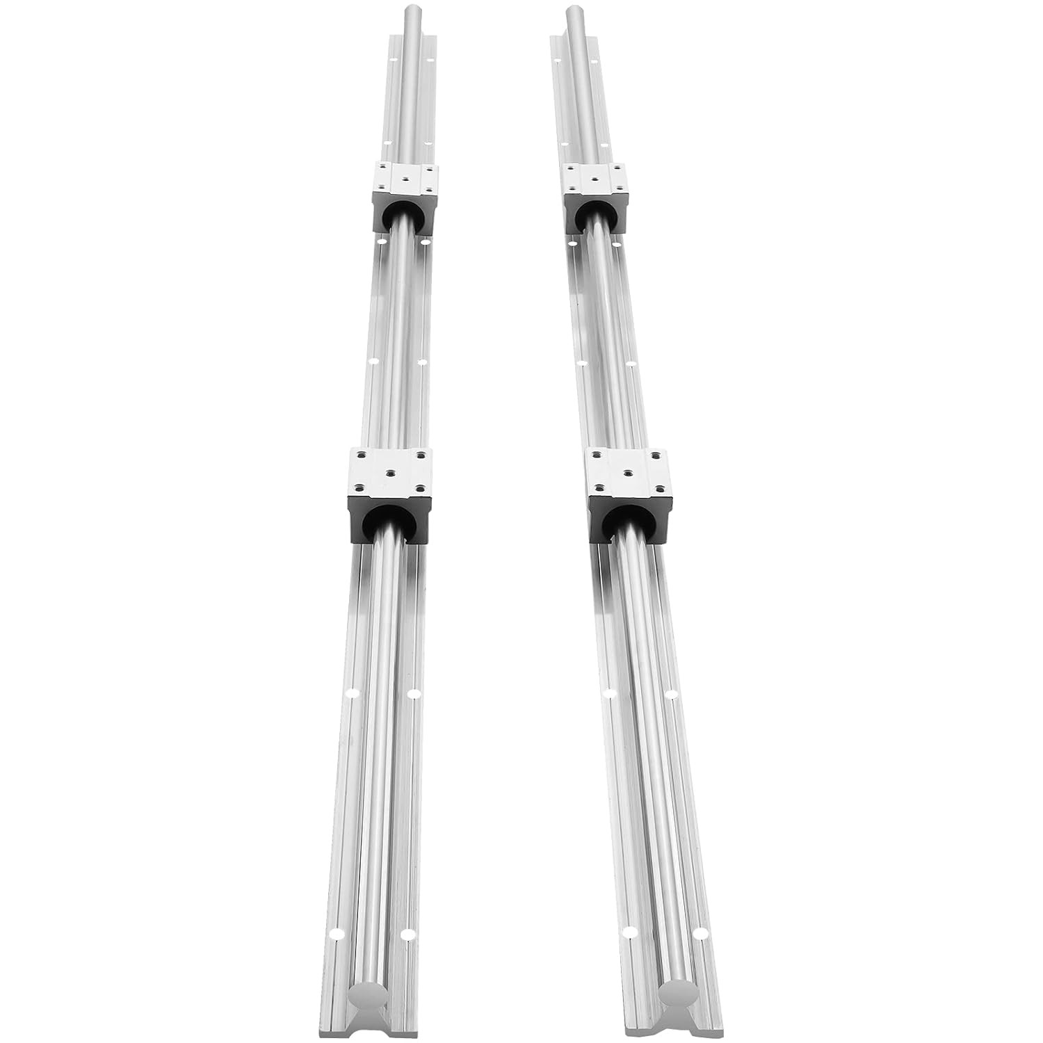 Linear Rail Slide Sbr20-1200Mm 2 PCS and 4 PCS SBR20UU Slide Blocks
