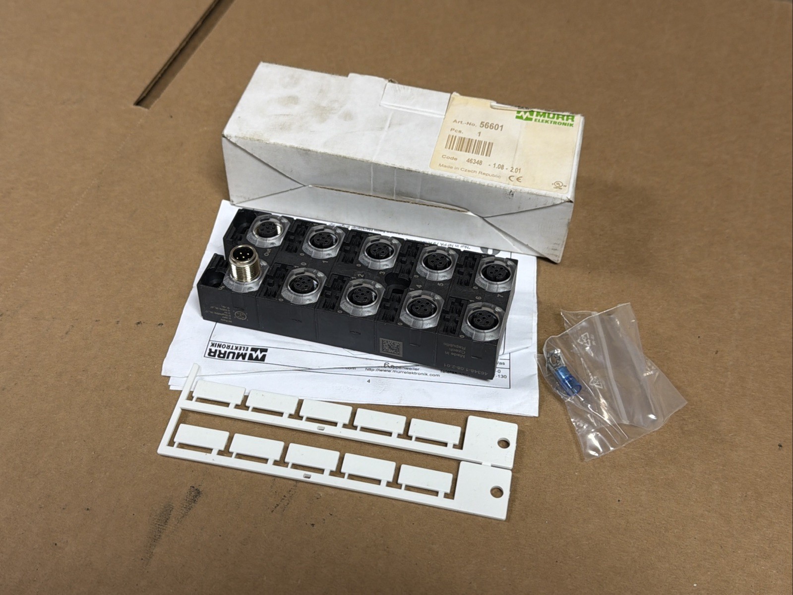 Murr Elektronik 56601 Cube67 DIO16 E 8XM12 I/O Expansion Module FAST SHIPPING