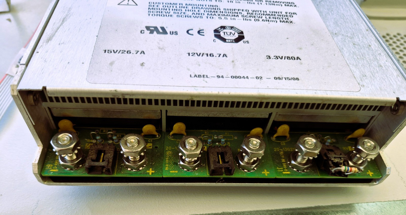 VICOR PFC MINI PM3-12-532-2-QF AC DC SWITCHING POWER SUPPLY