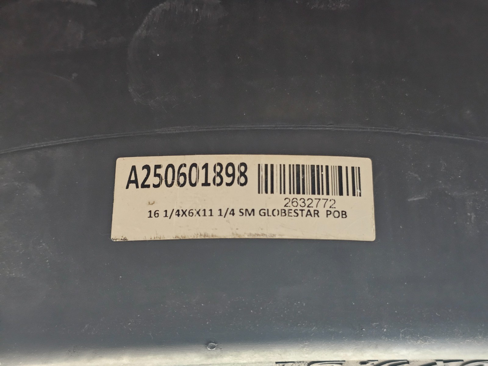 (QTY 1 Globe Star A250601898 Solid Smooth Press-On Forklift Tire 16-1/4x6x11-1/4