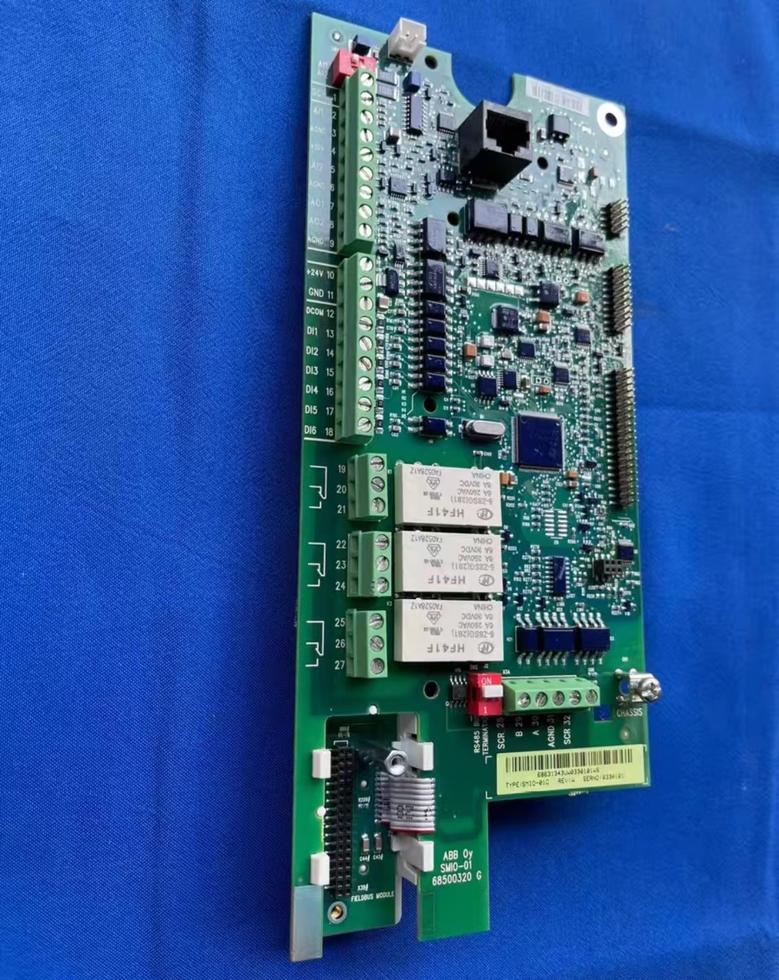 SMIO-01C Used motherboard IO control board test OK, fast shipping DHL/FedEx/UPS
