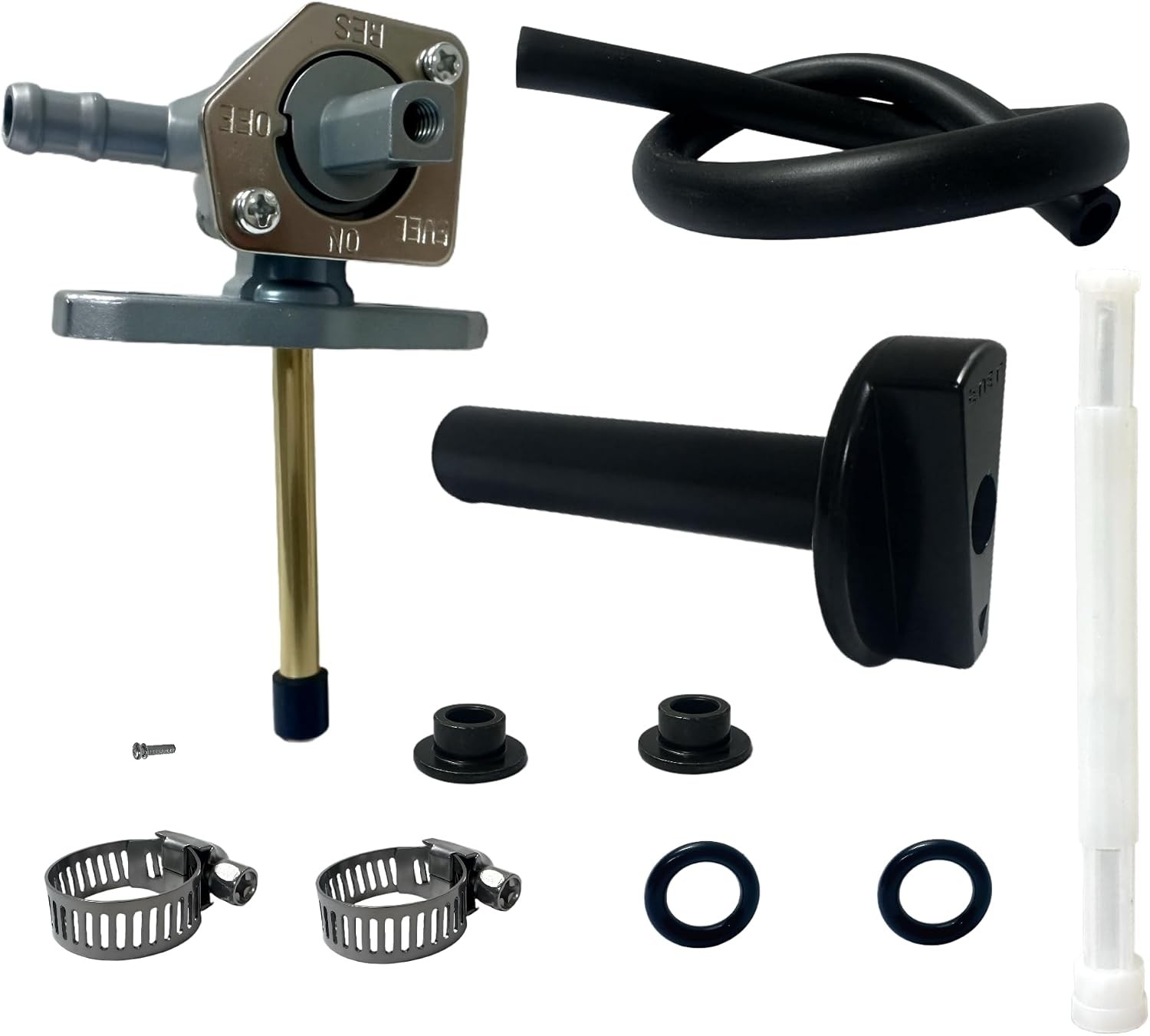 Fuel Petcock & Lever Compatible with Honda TRX350 TRX400 TRX420 Rancher TRX400 T