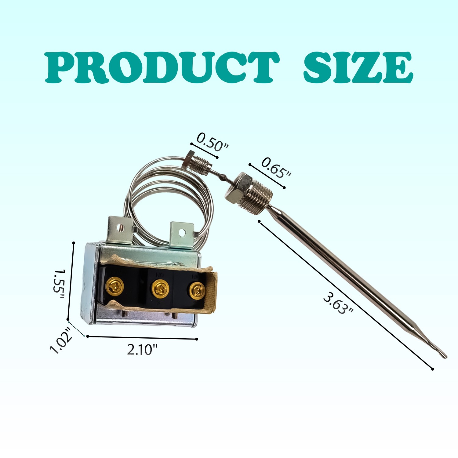 High Limit Switch Safety Thermostat Fit For Imperial Anets Tri-Star Fryer
