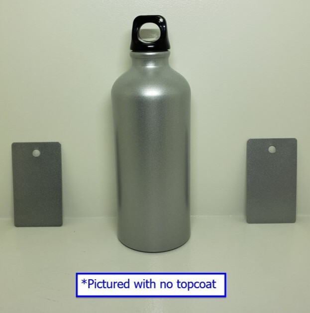 Metallic Silver Sparkle Powder Coating Paint lLB Made in USA