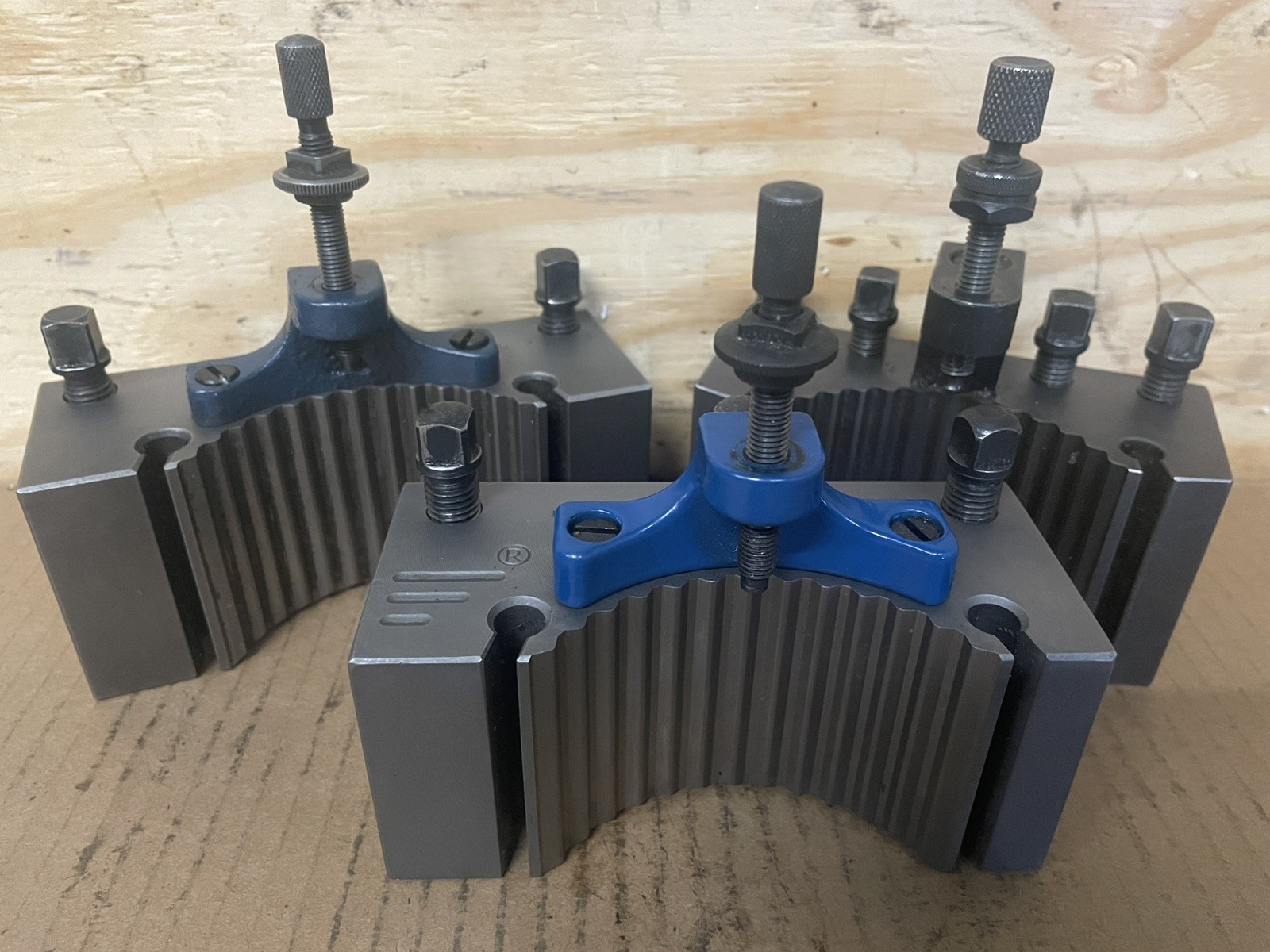 ORIGINAL MULTIFIX “B” QUICK CHANGE TOOL POST w/3 HOLDERS Made in Switzerland