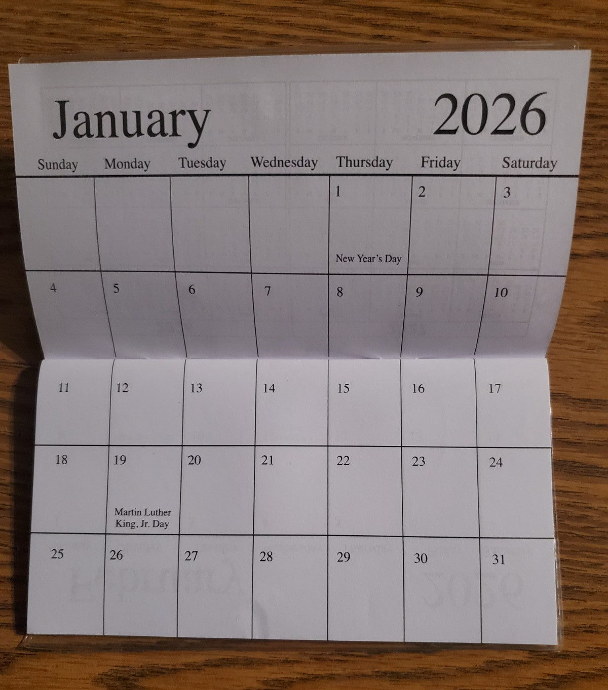2026-2027 2 Year Planner Calendar Small Pocket Purse – Selection – 2 YR Planner