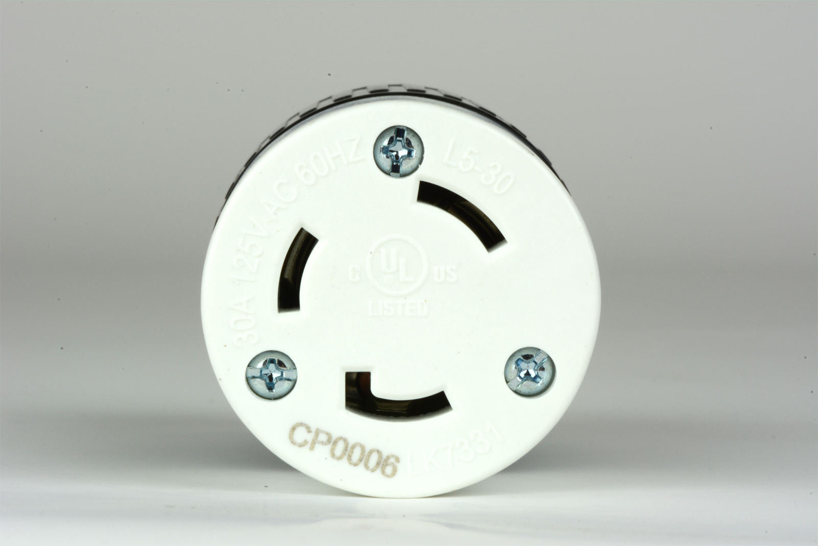 TEMCO NEMA L5-30C Female Plug 30A 125V Locking UL Listed for Generator RV Camper