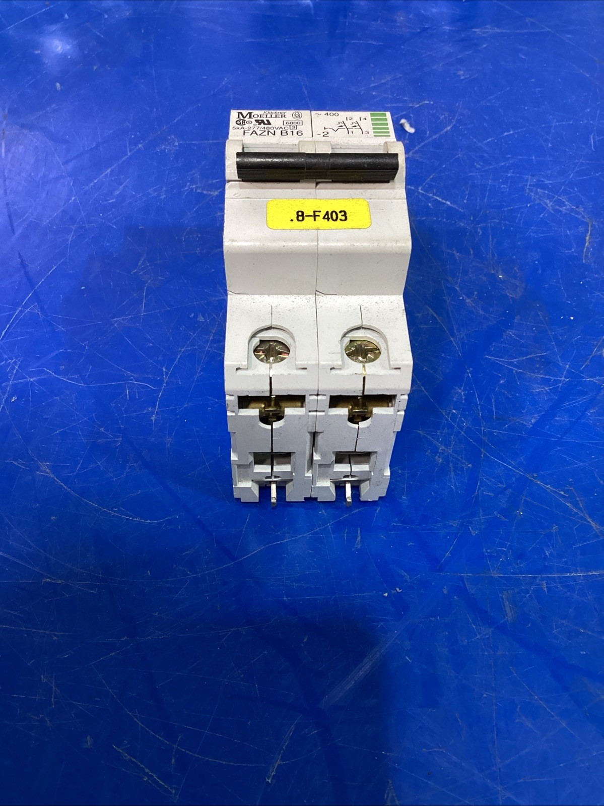 KLOCKNER MOELLER FAZN-B16 CIRCUIT BREAKER 16A 2 Pole