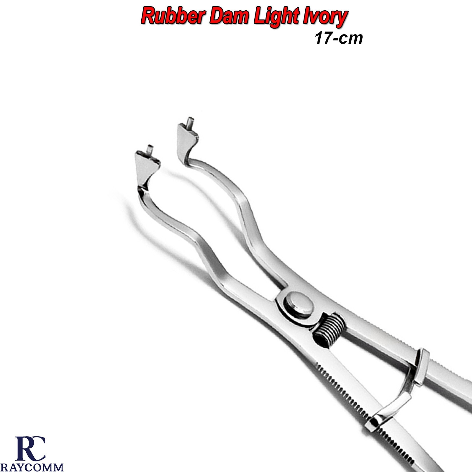 Dam Clamp Forceps Light Weight Dental Ivory Rubber Restorative Endo Instruments