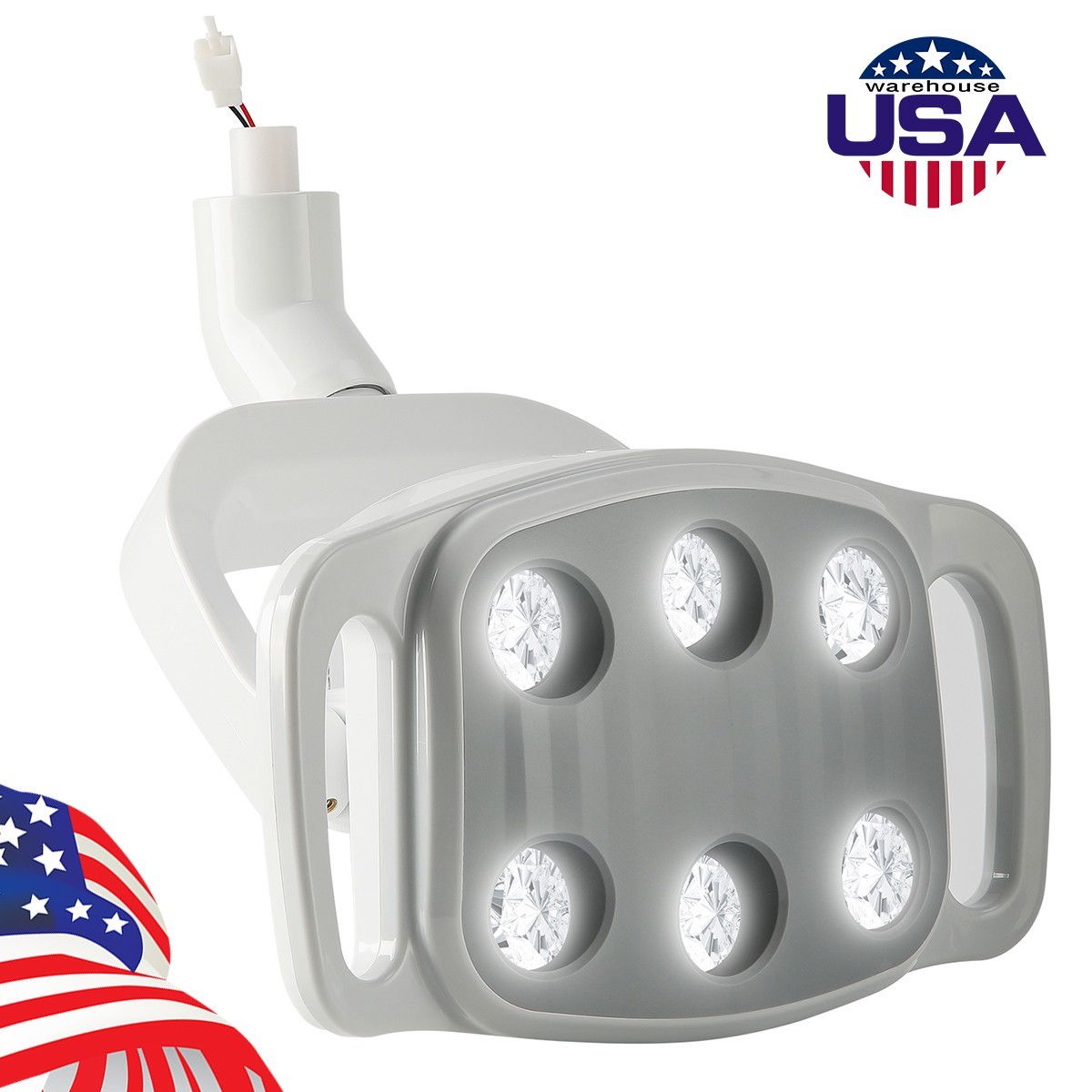 US Dental 6 LED White Light Operating Lamp Induction For Dental Unit Chair