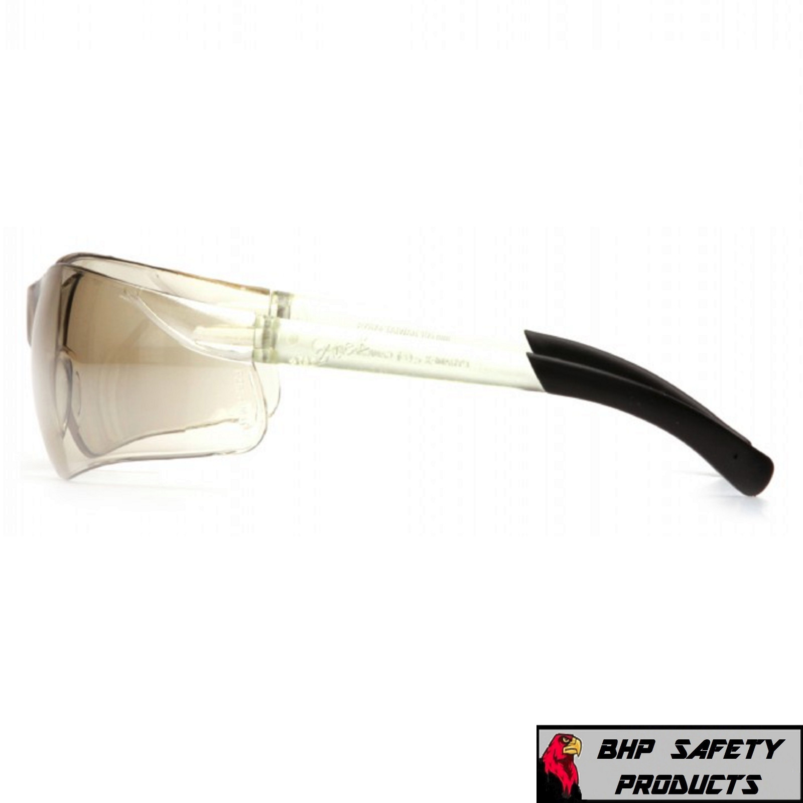 PYRAMEX ZTEK SAFETY GLASSES INDOOR/OUTDOOR LENS I/O MIRROR WORK S2580S (1 PAIR)