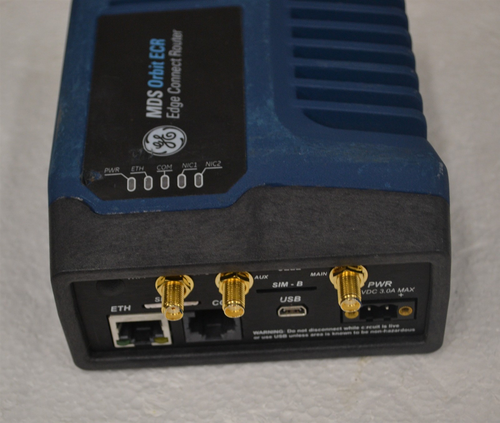 GE MDS Orbit ECR 4G LTE-A WIFI 2.4GHZ Edge Connect Router GPS Cellular (102825)