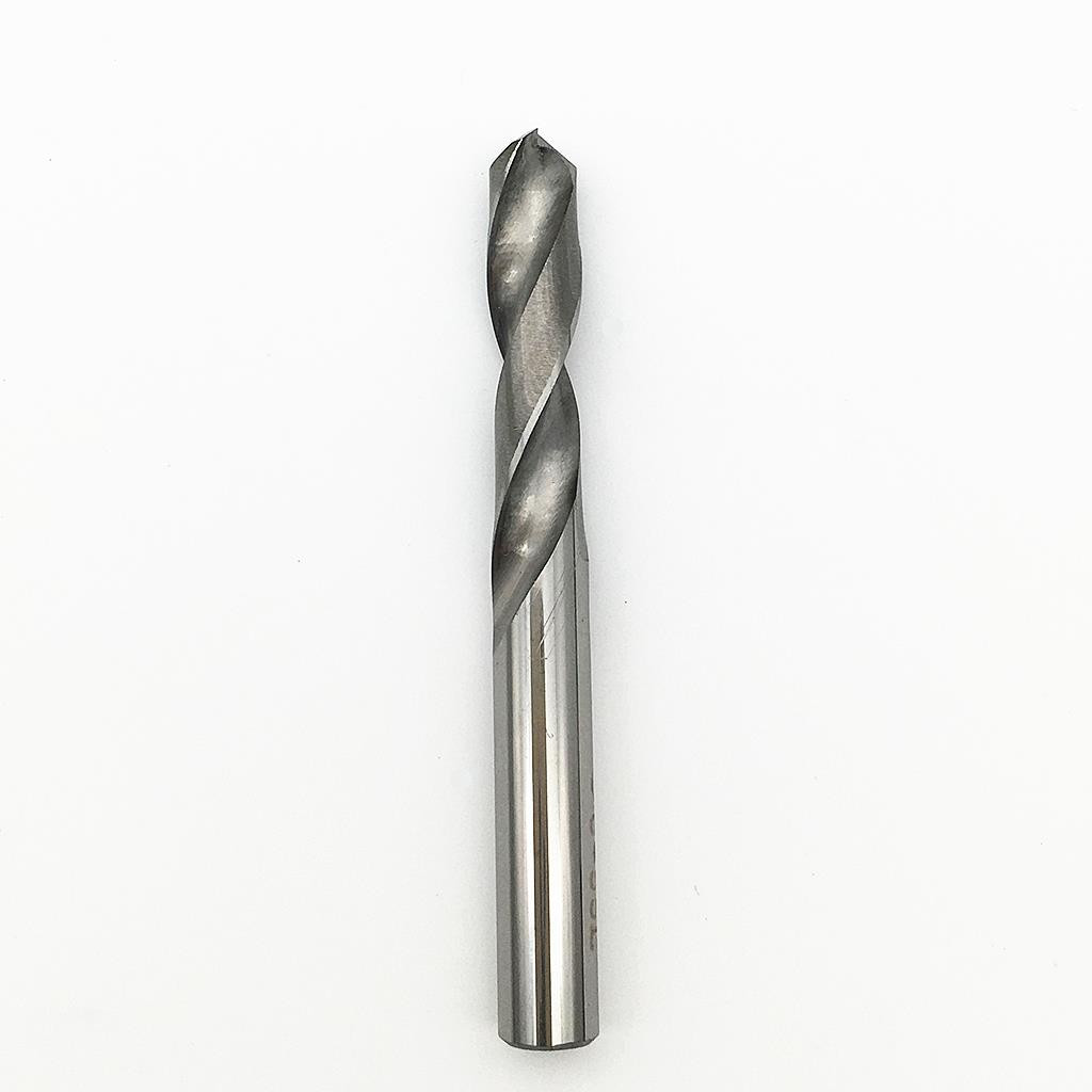 HRC50 Solid Carbide Drill Bit 6mm-7mm 2-Flute Stub Straight Shank Twist