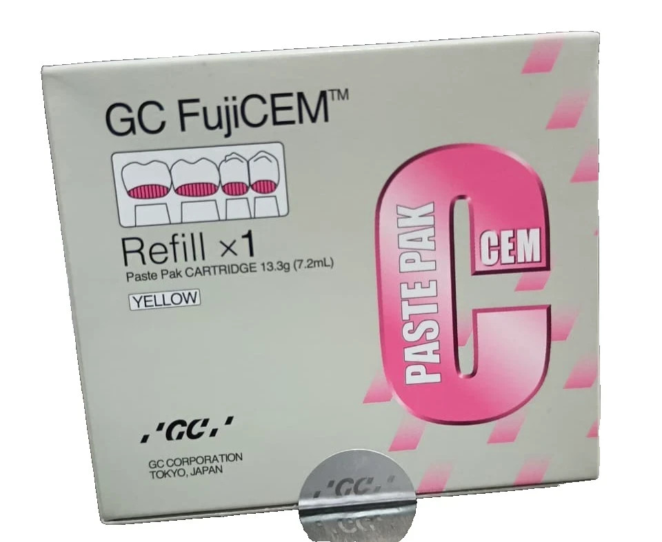 GC Fuji CEM Resin Modified Glass Ionomer Luting Cement 13.3g FRESH STOCK
