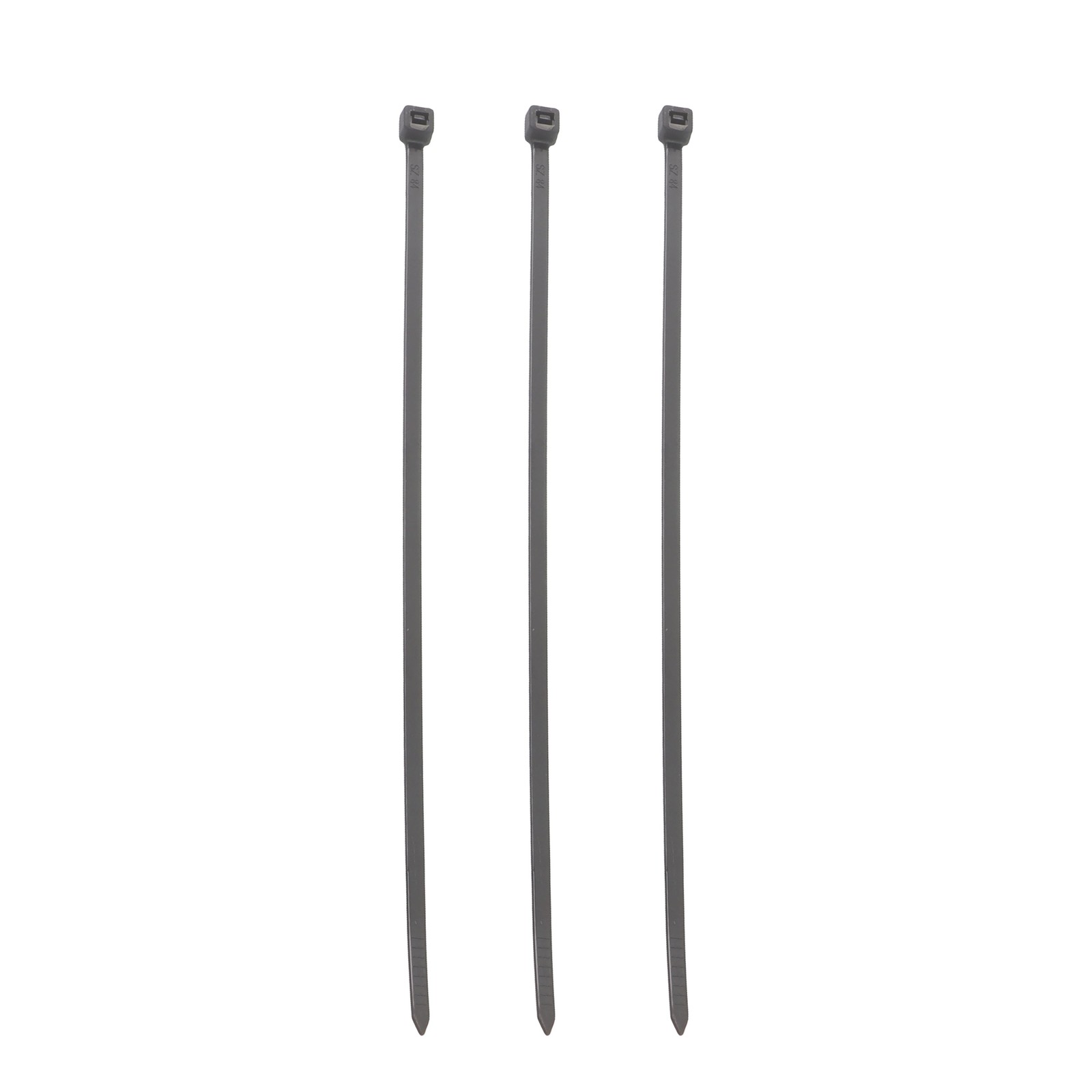 8″ Uv Black Cable Ties 1000pk 40lb Self-Locking Zip Ties 0.14″ Wide Plastic