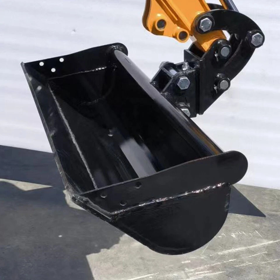 1000mm Plain Flat Bucket Grading Attachment for Mini Excavator