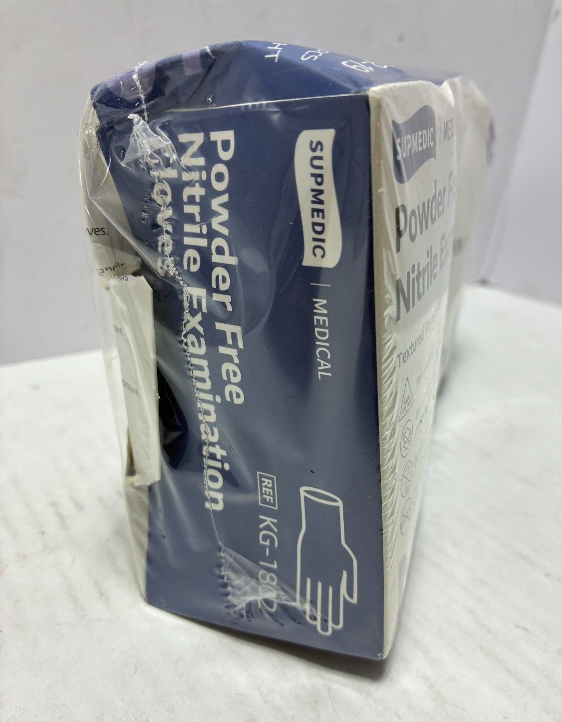 Supmedic Powder Free Nitrile Examination Gloves 100 Pcs ASTM D6319-19 Purple