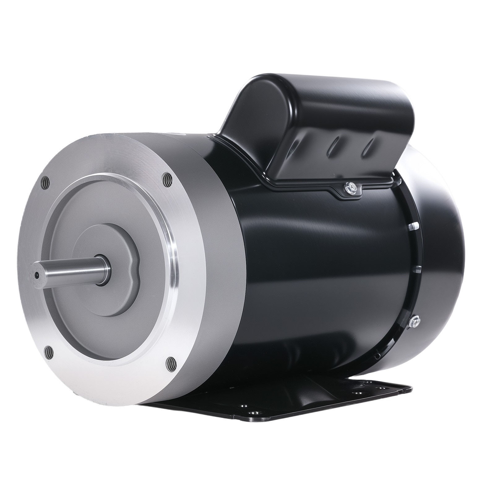 1HP Electric Motor 3450 RPM, AC 115V/230V, 56C Frame, Air Compressor Motor