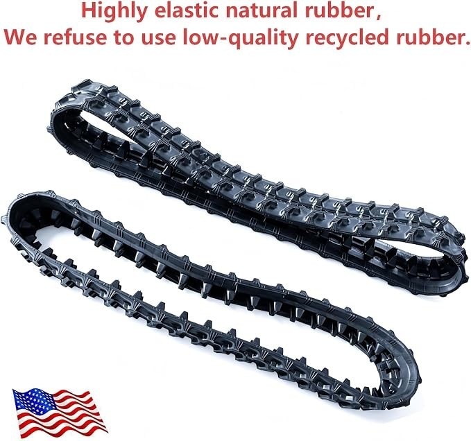 2 Rubber Tracks 180x72x37 Mini Excavator Kubota CAT Komatsu Yanmar JCB