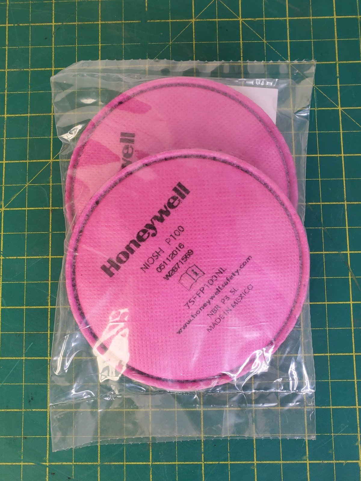 Honeywell P100 Particultate Filter 75FFP100NL Case of 50 Pairs