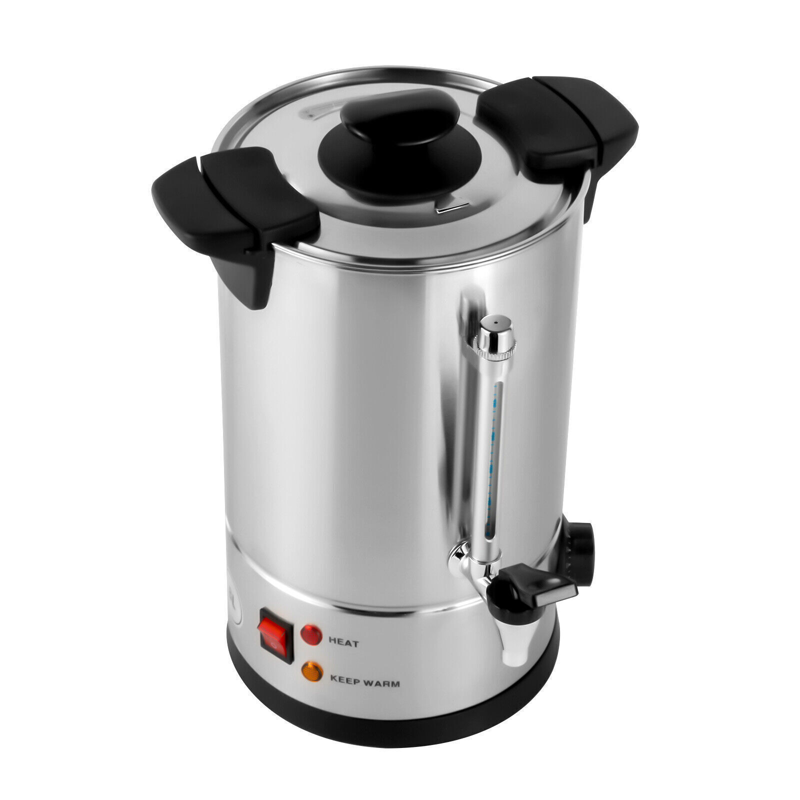 8L/2.11gal Premium Commercial Coffee Machine Large Stainless Steel Coffee Maker