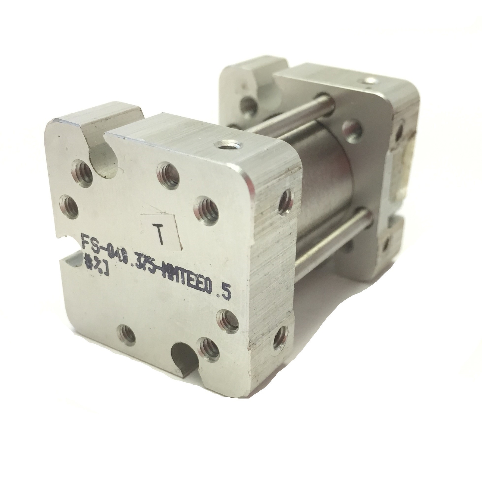 Bimba FS-040.375-MMTEE0.5 Square Flat-1 Cylinder, Bore: 0.75″, Stroke: 0.375″