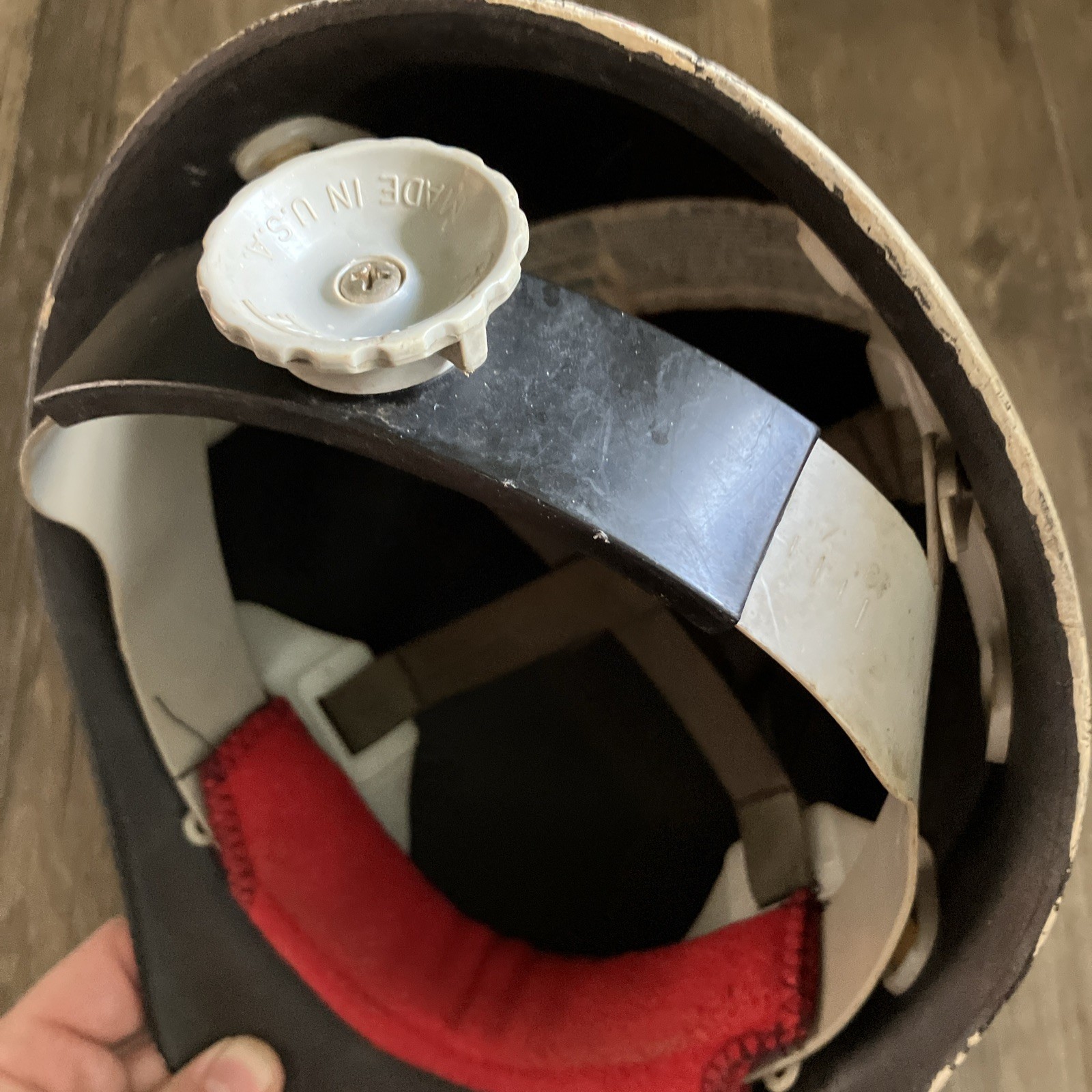 Lot 2 Vintage Fibre-Metal Hard Hats White Class E & G Seattle Ironworker Union