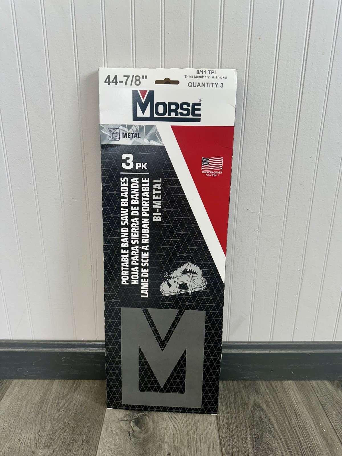 KMH SUPPLY CO. Morse Bi-Metal Welded Band Saw Blade (Portaband) (Set of 3)