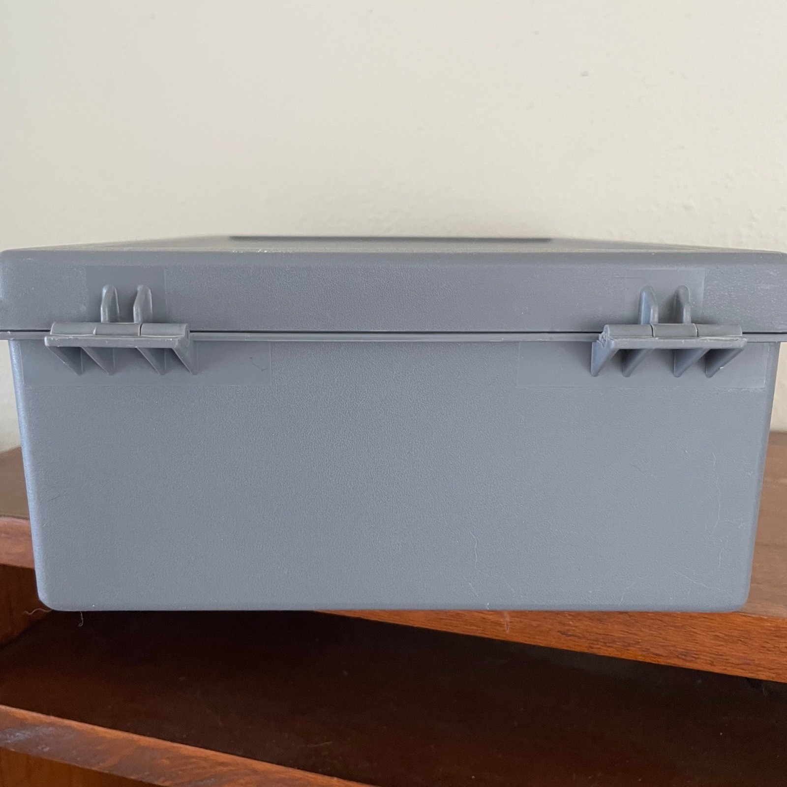 Vintage Rubbermaid File Box Travel Check Cassettes Recipes Media 1980s Storage
