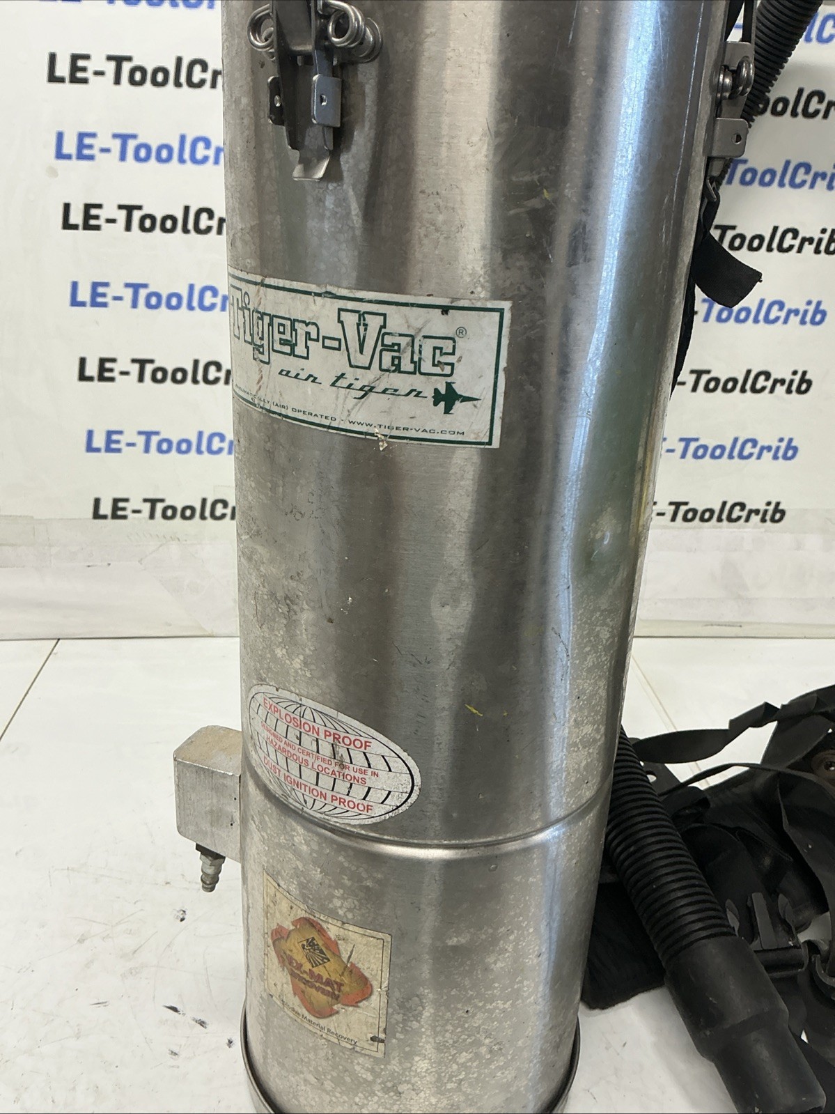 Tiger-Vac SSAT-6L BP Explosion Proof Air Powered Vacuum X-771s