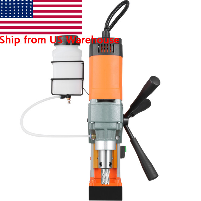 1450W Magnetic Drill, 1.57″ Drilling Diameter, 850 RPM Portable Mag Drill Press