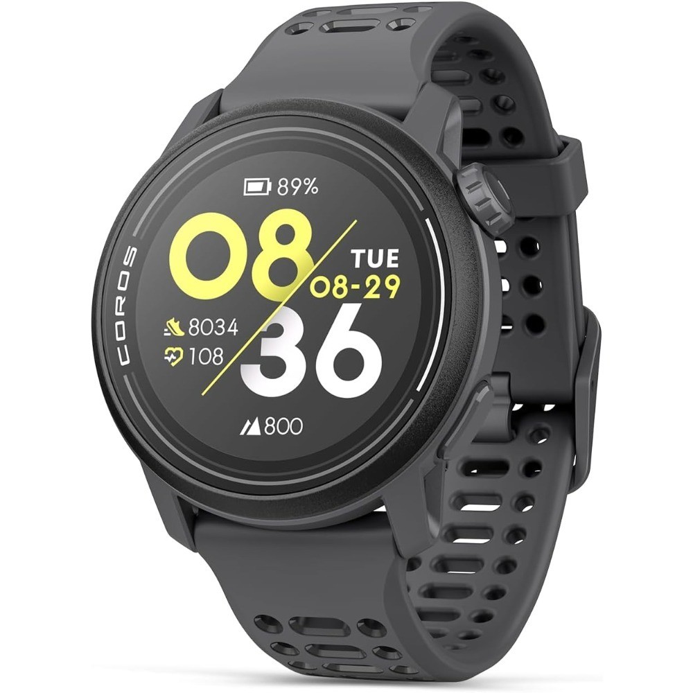 PACE 3 GPS Sport Watch, Lightweight Running Watch- Black Silicone | 17-Day