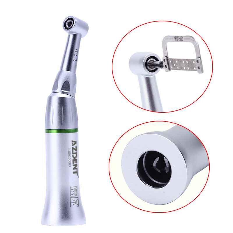 Dental 4:1 Reduction Contra Angle Handpiece / 4:1 Interproximal Strips IPR Sets