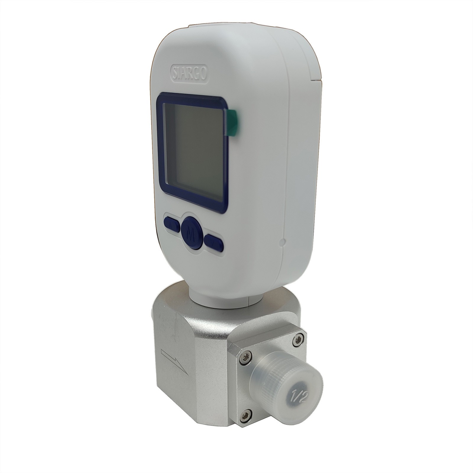 250L/min Handheld Digital Air Flow Meter with LCD Display & 5-24VDC Wide Voltage