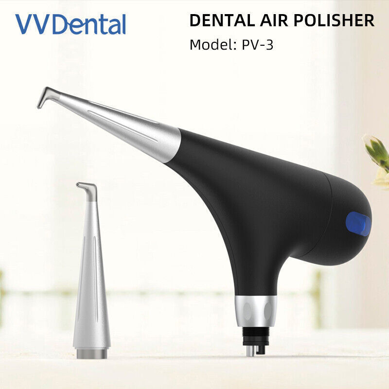 Dental Air Prophy Flow Teeth Polishing Polisher Handpiece Hygiene Jet 2/4 Holes