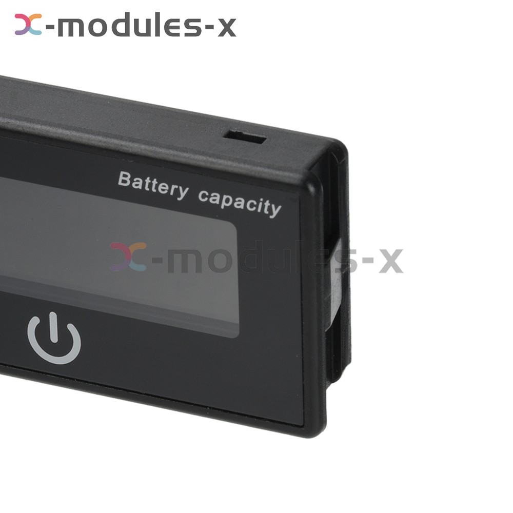 DC8-100V Battery Indicator Percentage Battery Voltage & Temperature Tester Meter