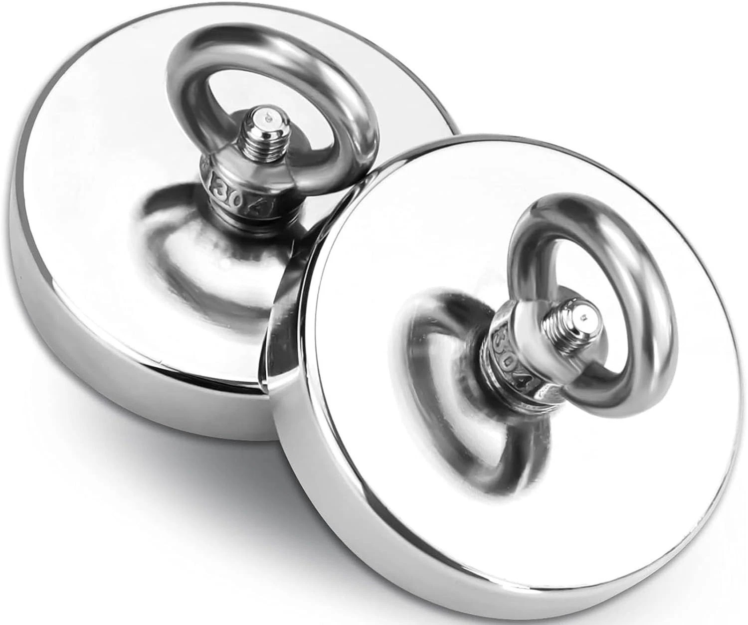 Strong Neodymium Fishing Magnets 286 lbs(130 KG) Pulling Force Rare Earth Magnet